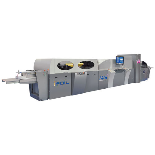 Máquina de dorado en caliente - iFOIL - MGI Digital Graphic Technology