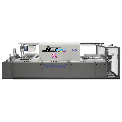 Máquina de impresión por chorro de tinta DOD - JETcard 3D - MGI Digital Graphic Technology - para papel / para material plástico / de 4 colores