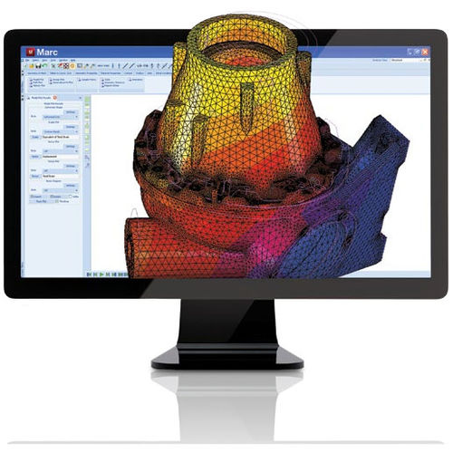 Software de simulación no lineal - MARC&reg; - MSC SOFTWARE - HEXAGON MANUFACTURING INTELLIGENCE - de análisis / de análisis de rendimiento / de simulación de procesos