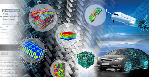 Software análisis de estructuras - Digimat series - MSC SOFTWARE - HEXAGON MANUFACTURING INTELLIGENCE - para prueba / de modelado estructural / de diseño