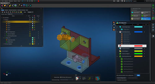 Software de diseño - Apex Generative Design - MSC SOFTWARE - HEXAGON MANUFACTURING INTELLIGENCE - CAD CAM / industrial / de máquina