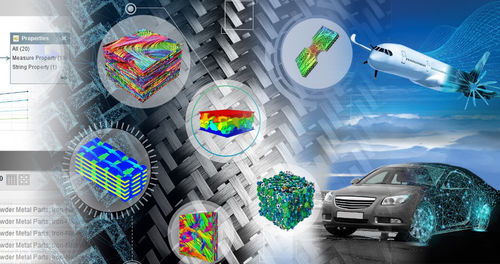 Software análisis de estructuras - Digimat - MSC SOFTWARE - HEXAGON MANUFACTURING INTELLIGENCE - para prueba / de modelización / de diseño