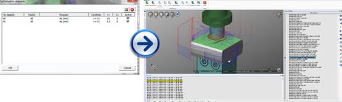 Módulo software de cálculos - NCSIMUL Optitool - MSC SOFTWARE - HEXAGON MANUFACTURING INTELLIGENCE - de postprocesamiento / de posprocesamiento NC / de programación para mecanizado