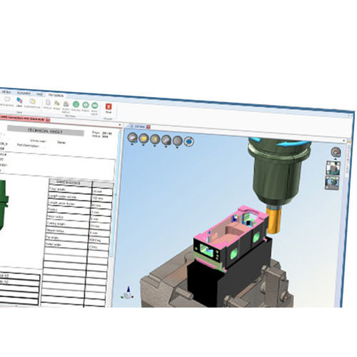 Módulo software de simulación - NCSIMUL NCdoc - MSC SOFTWARE - HEXAGON MANUFACTURING INTELLIGENCE - de visualización / de generación de datos y gráficos de herramientas / de programación para mecanizado