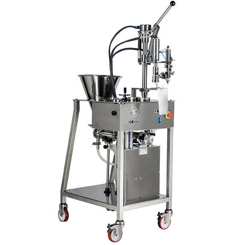 Llenadora taponadora semiautomática - DB DOYPACK - PMR System Group - para líquido / para productos cosméticos / para crema
