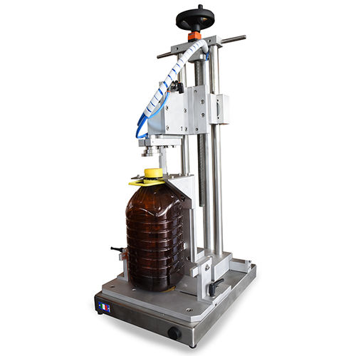 Tapadora para tapón de rosca de plástico - TAP1 - PMR System Group - a presión / manual / vertical