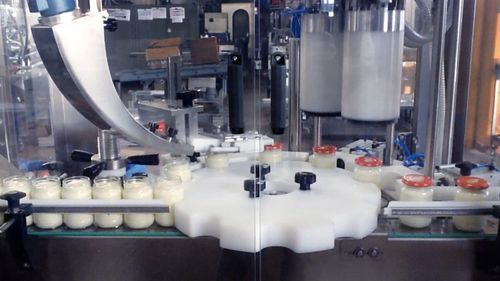 Llenadora taponadora etiquetadora automática - RTE4U - PMR System Group - controlada por PLC / para contenedores / para cápsulas Twist