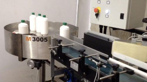 Llenadora taponadora etiquetadora automática - RT1U - PMR System Group - controlada por PLC / para la industria alimentaria / para la industria farmacéutica