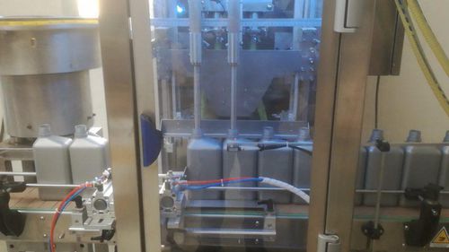 Llenadora taponadora de para aceite - RT2U - PMR System Group - electroneumática / para tapón de rosca de plástico / para depósito