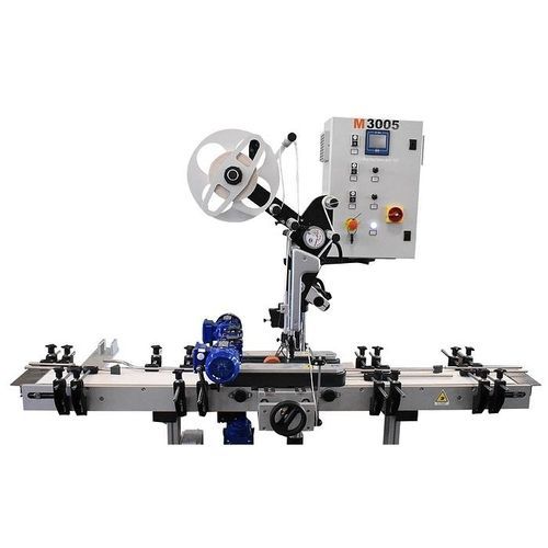 Etiquetadora automática - M3005V PLUS - PMR System Group - para cajas / para barquillas / para la industria alimentaria y de la bebida
