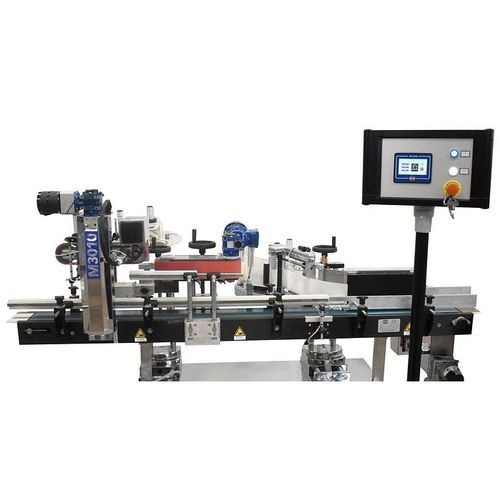 Etiquetadora automática - M3010T NECK - PMR System Group - para botellas / wraparound / para la industria alimentaria y de la bebida