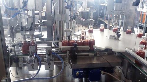 Llenadora taponadora de para salsa - RT2U - PMR System Group - volumétrica / monobloque / de productos alimentarios