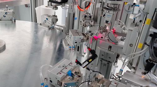 Llenadora tapadora de jeringas - MFC  - PMR System Group - automática / volumétrica / neumática