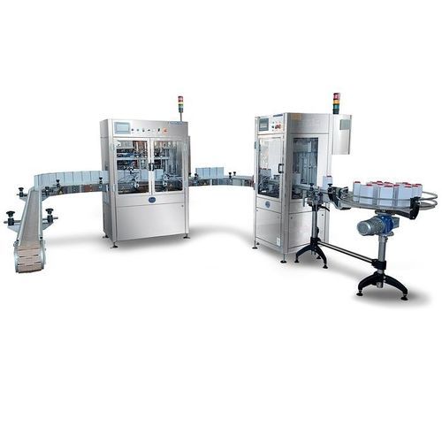 Llenadora tapadora para líquido - RT4U - PMR System Group - automática / rotativa / volumétrica