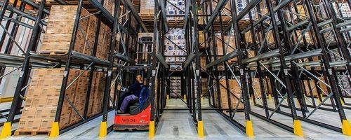 Sistema de estanterías para depósito de almacenamiento - POLYPAL Storage Systems - multi-almacenamiento / por acumulación / FIFO