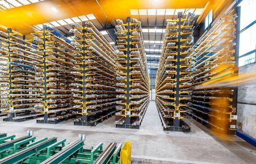 Sistema de estanterías para depósito de almacenamiento - POLYPAL Storage Systems - cantilever / ajustable / para carga alargada
