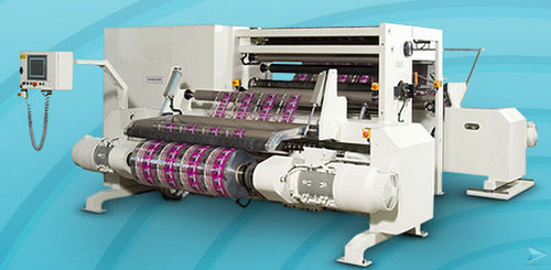 Cortadora rebobinadora automática - Rereeler - PSA - para papel / para films de plástico / para hojas de aluminio
