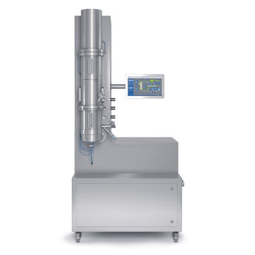 Secador de lecho fluidizado - VENTILUS®  - Romaco Group - por pulverización / batch / de laboratorio