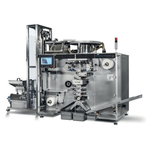 Máquina de embalaje servoaccionada - HM 1 series - Romaco Group - compacta / de comprimidos / para la industria farmacéutica