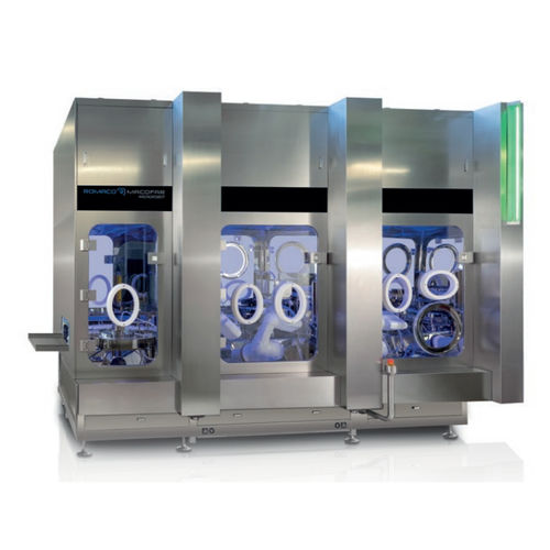 Máquina de llenado y cierre de botellas - MicroRobot 50 - Romaco Group