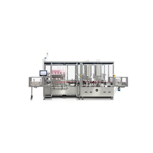 Llenadora encapsuladora automática - LF series - Romaco Group - para líquido / para productos farmacéuticos / de frasco