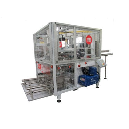 Formadora de barquillas - TF 80L - Sacmi Packaging - de 2 cabezales / de cajas / vertical
