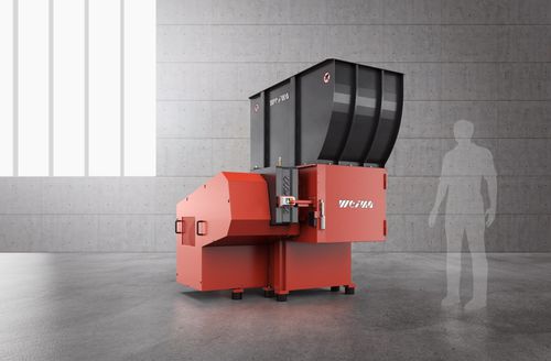Destrozador primario - WLK 800 - WEIMA Maschinenbau GmbH - de 1 eje / para cartón / para desechos de plásticos