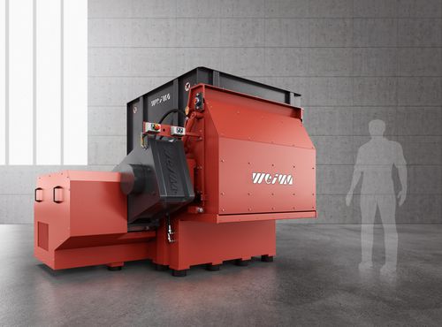 Destrozador primario - WLK 15 - WEIMA Maschinenbau GmbH - de 1 eje / de virutas / para cartón