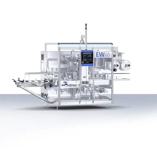 Máquina de embalaje de final de línea - EW 60  - Uhlmann Pac-Systeme GmbH & Co. KG - servoaccionada / con film / para la industria farmacéutica