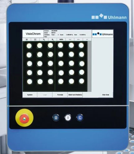 Sistema de inspección CCD - VisioChrom series - Uhlmann Pac-Systeme GmbH & Co. KG - CMOS / estático / automático