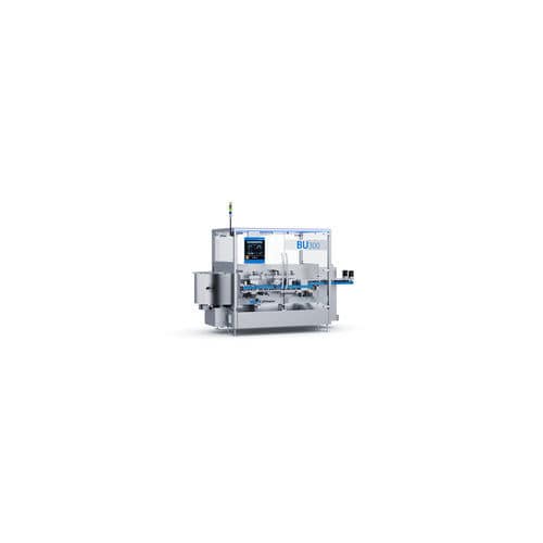 Posicionador de botellas horizontal - BU 300 - Uhlmann Pac-Systeme GmbH & Co. KG - continuo / para la industria farmacéutica