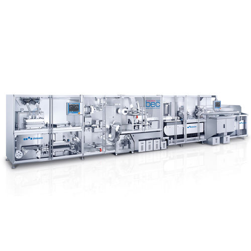 Encartonadora horizontal - BEC 500 - Uhlmann Pac-Systeme GmbH & Co. KG - para la industria farmacéutica / para blísteres