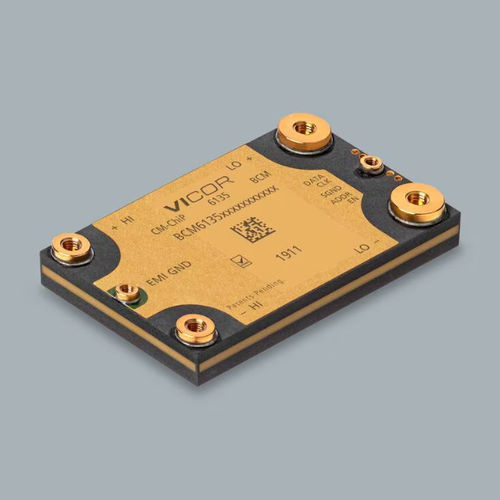 Convertidor DC/DC regulado - BCM6135CD1E5165T00 - VICOR - de alta densidad de potencia / montado sobre bastidor / CE