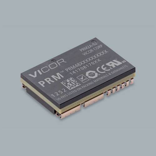 Convertidor DC/DC regulado - PRM&reg; - VICOR - para equipos de telecomunicaciones / de salida simple / de perfil bajo