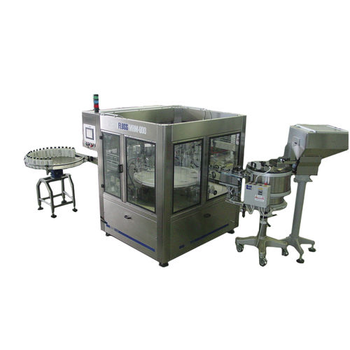 Llenadora tapadora automática - Monoblocchi riempimento e tappatura multiformato MRM 900 V3 - SEVEN FLUSS S.r.l.