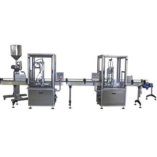 Llenadora tapadora automática - NTD 2000 - SEVEN FLUSS S.r.l. - para líquido / volumétrica