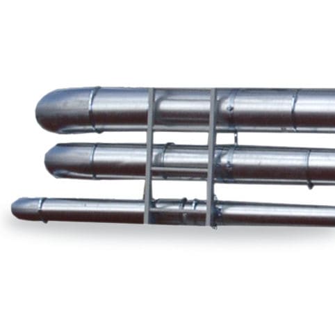 Tubería rígida para aire - FK series - KONGSKILDE INDUSTRIES - para transporte neumático / para ventilación / antiadherente