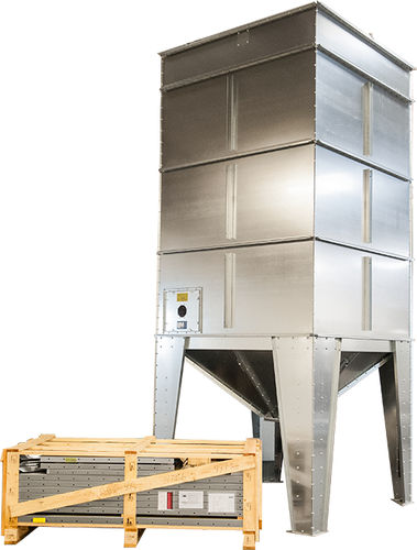 Silo de fondo cónico - KONGSKILDE INDUSTRIES - para productos a granel / de acero / para la industria