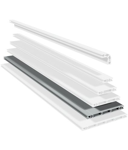 Perfil de aluminio - Panel profiles PP 50 - PP 250 - isel Germany - ranurado / de botón / rectangular