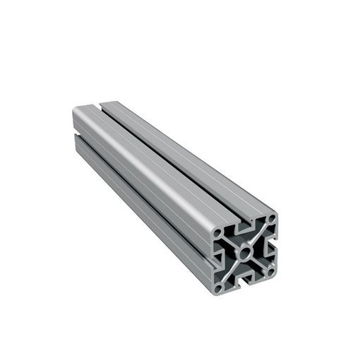 Perfil de aluminio - Rectangular profiles PS 50 / PS 80 - isel Germany - ranurado / redondo / de marcos