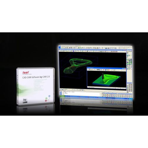 Software de simulación - isy CAM 2.8 - isel Germany - de mando / de CAD / CAD CAM