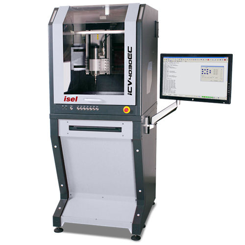 Fresadora CNC 3 ejes - iCV 4030EC - isel Germany - vertical / de corte / de taladrado