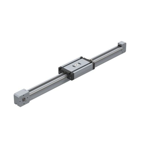 Unidad lineal de perfiles - LEZ1 - isel Germany - de correa / con motor lineal / de aluminio