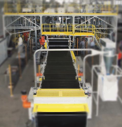Línea de extrusión 3 capas - ICMA San Giorgio - 5 stratos / de placas / para termoplásticos