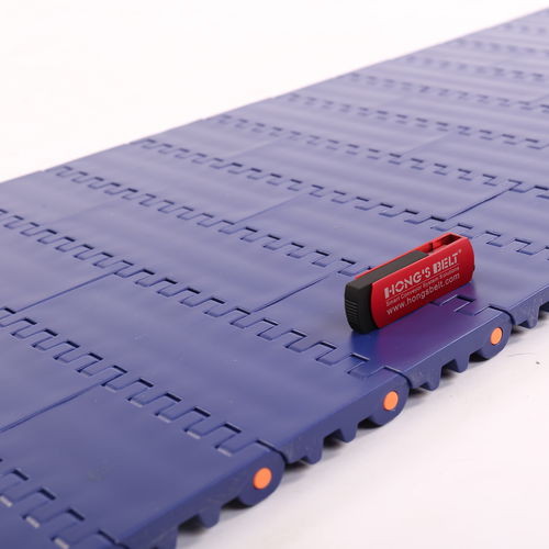 Banda transportadora modular - HS-100A/50.8MM - Huanan Xinhai (Shenzhen) Technology Co.,Ltd. - de plástico / para la industria agroalimentaria / de carne