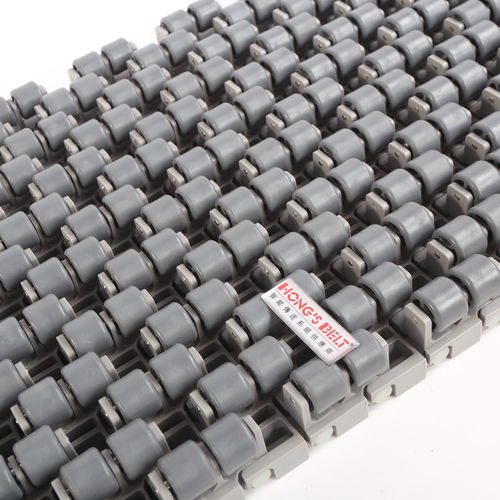 Cinta transportadora modular - HS-1700C/38.1MM picth - Huanan Xinhai (Shenzhen) Technology Co.,Ltd. - con rodillos / curva