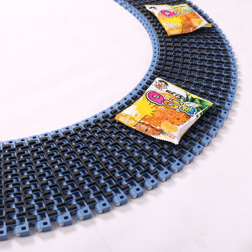 Cinta transportadora modular - HS-500EL/25mm picth - Huanan Xinhai (Shenzhen) Technology Co.,Ltd. - curva / de POM / de PP