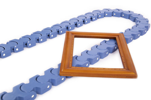 Cadena para transporte de POM - HS-1701 - Huanan Xinhai (Shenzhen) Technology Co.,Ltd. - con eslabones monobloque