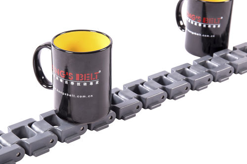 Cadena para transporte de POM - HS-F3000A-TAB  - Huanan Xinhai (Shenzhen) Technology Co.,Ltd. - con eslabones monobloque