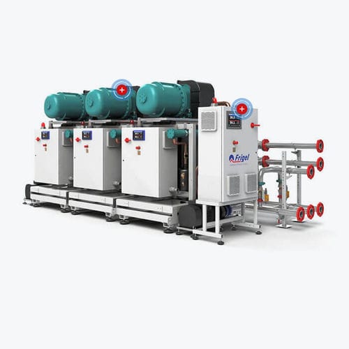 Célula de refrigeración de aire - MSW - MSA - Frigel Firenze SpA - con condensador de aire / compacta